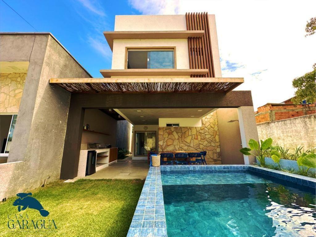 Casa A 1200M Da Praia Do Patacho - Casa Garagua Pôrto de Pedras Kültér fotó