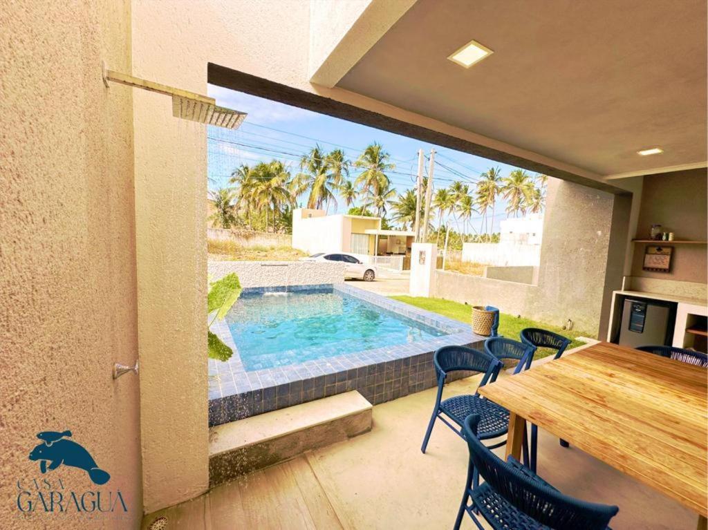 Casa A 1200M Da Praia Do Patacho - Casa Garagua Pôrto de Pedras Kültér fotó