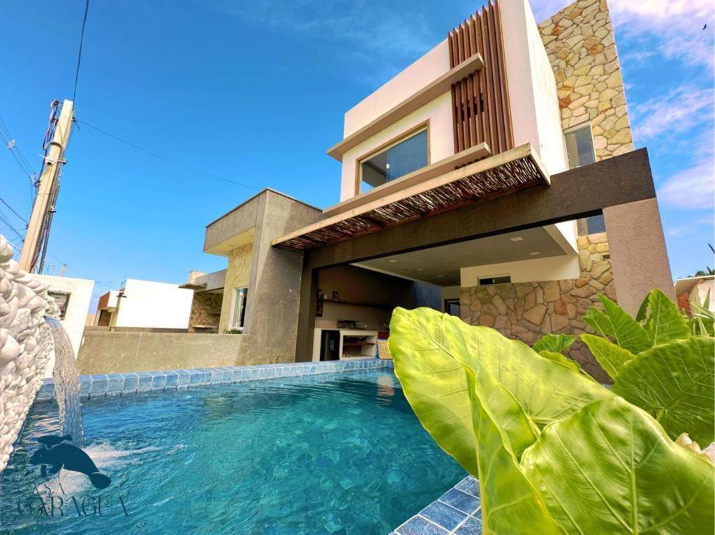 Casa A 1200M Da Praia Do Patacho - Casa Garagua Pôrto de Pedras Kültér fotó